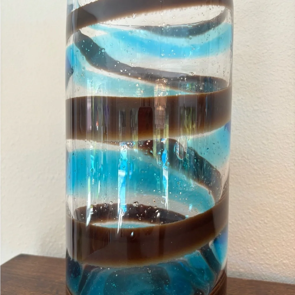 MCM Italian Toso Fratelli Handblown Murano Glass Vase